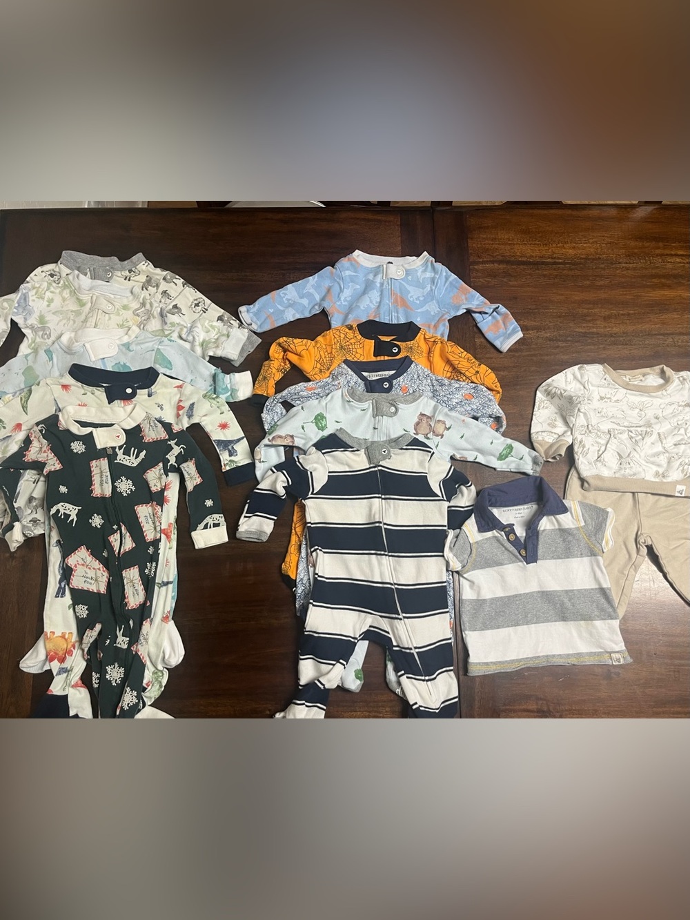 HUGE bundle of ORGANIC baby clothes